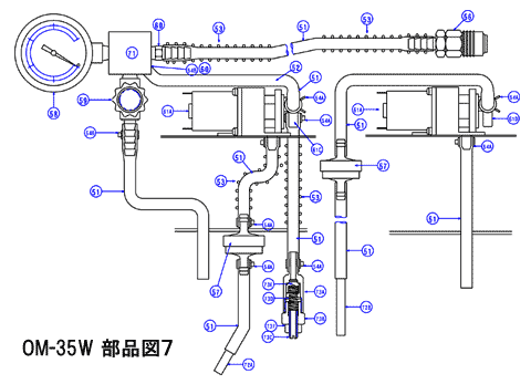 補修部品番号｜圧送式ワンマンブリーダー｜株式会社ハスコー